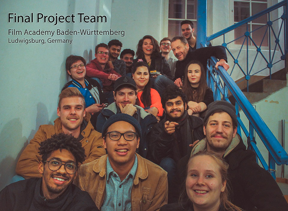 Final Film Project Team - ICLA FABW Germany 2018 with Text