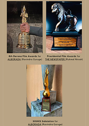 Contributed as Assistant Editor to two Editor's triumph at all the major film award ceremonies in Sri Lanka 2023, clinching the Best Film Editing Awards!